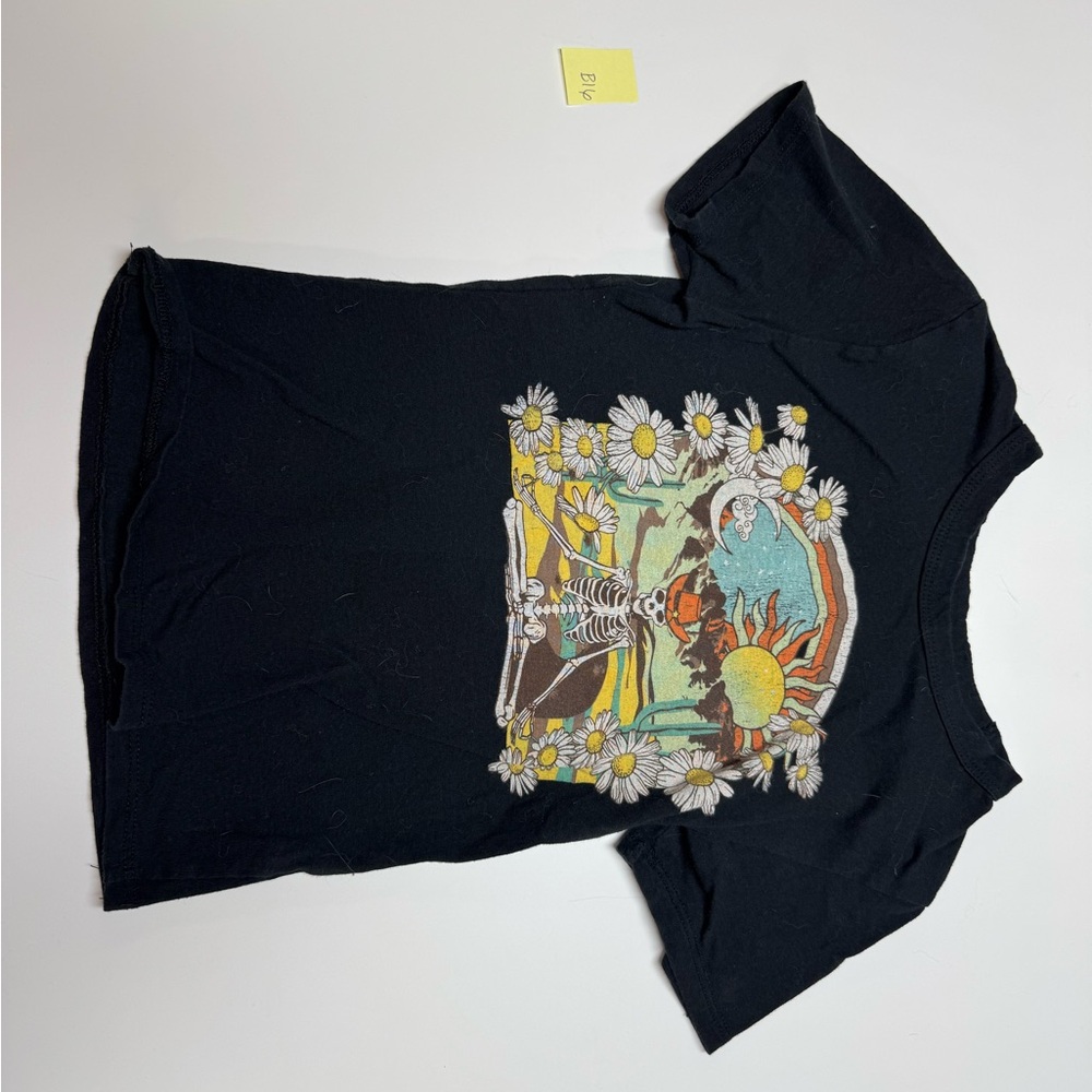 Women’s Mini Black Graphic T-Shirt